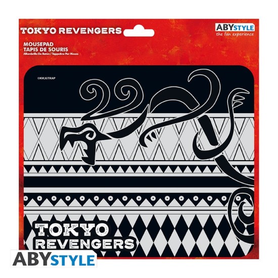 ABYstyle Tokyo Revengers Flexible Mousepad 23.5 x 19.5 cm - Draken - Peles paliktnis