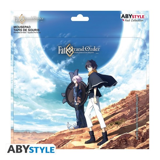 ABYstyle Fate Grand Order Flexible Mousepad 23.5 x 19.5 cm - Fujimaru & Mash - Peles paliktnis