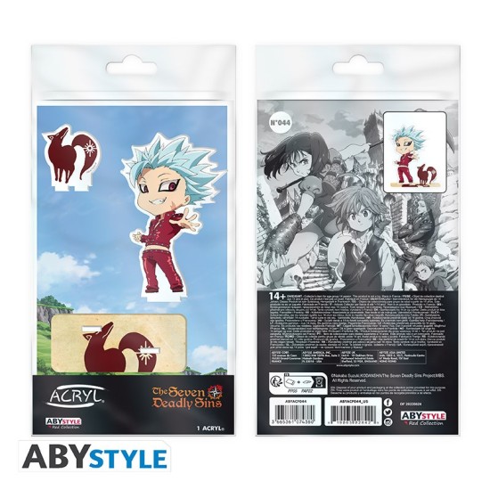 ABYstyle The Seven Deadly Sins Acryl Figure 10cm - Ban - Akrila figūriņa