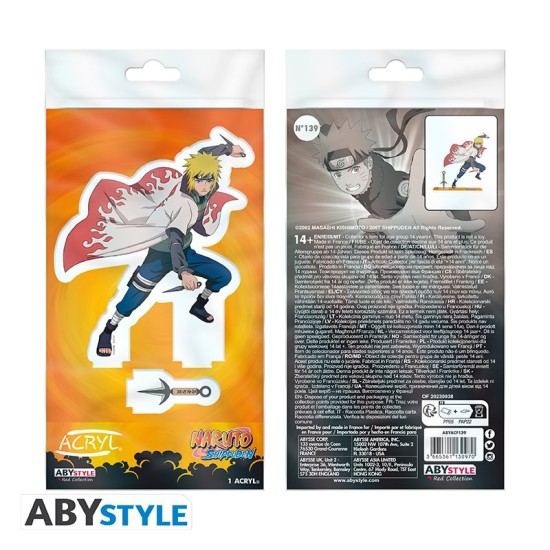 ABYstyle Naruto Shippuden Acryl Figure 10cm - Minato - Akrila figūriņa