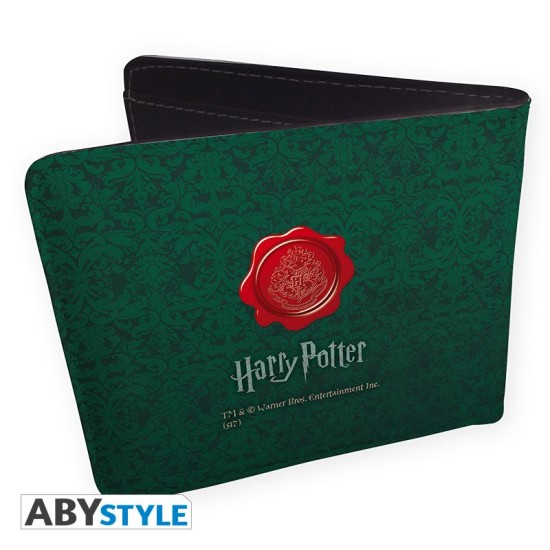 ABYstyle Harry Potter Wallet 9.5 x 11cm - Slytherin - Naudas maks