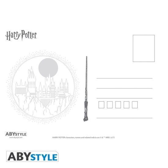 ABYstyle Harry Potter Postcard Set (5 pcs.) 15 x 11cm - Pastkartes