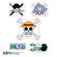 ABYstyle One Piece Stickers 2 sheets / 16 x 11cm - Straw Hat Skulls - Uzlīmju komplekts