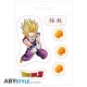 ABYstyle Dragon Ball Z Stickers 2 sheets / 16 x 11cm - Gohan & Trunks - Uzlīmju komplekts