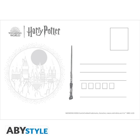 ABYstyle Harry Potter Postcard Set (5 pcs.) 15 x 11cm - Pastkartes