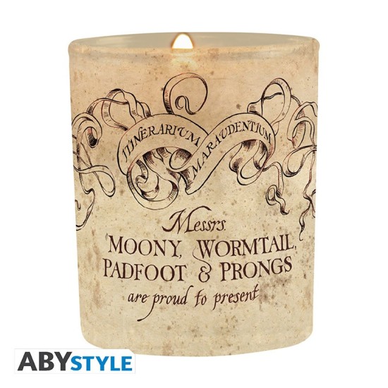 ABYstyle Harry Potter Candle 8 x 9cm - Marauder's Map - Svece