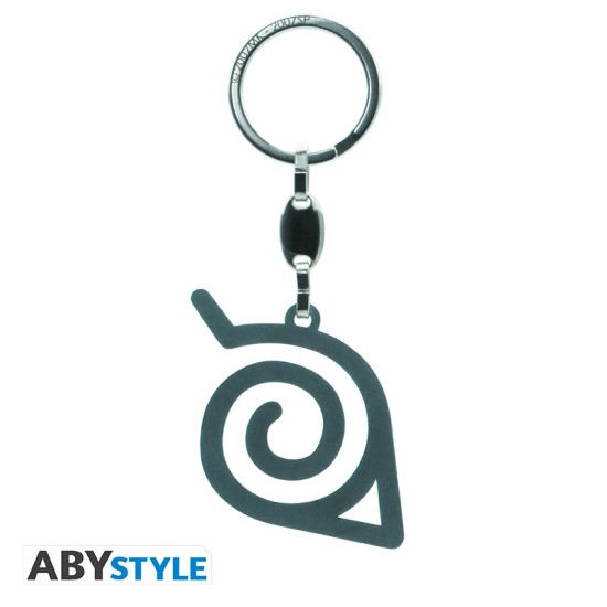 ABYstyle Naruto Shippuden Keychain - Konoha - Metālisks atslēgu piekariņš