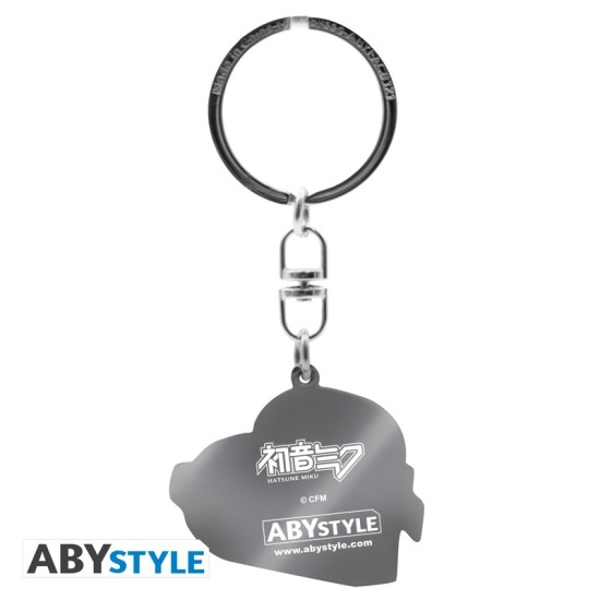 ABYstyle Hatsune Miku Keychain - Heart - Metālisks atslēgu piekariņš