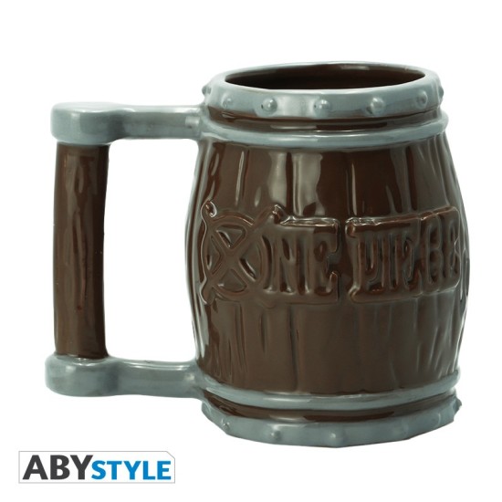 ABYstyle One Piece 3D Dolomite Mug 350ml - Barrel - Krūze