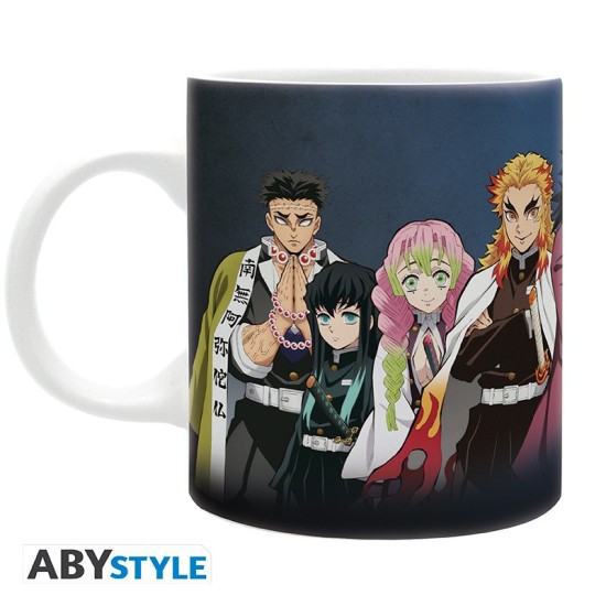 ABYstyle Demon Slayer Ceramic Mug 320ml - Pillars - Krūze