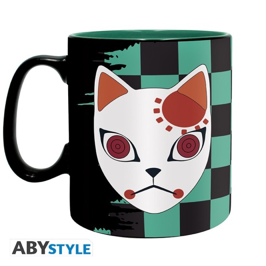 ABYstyle Demon Slayer Ceramic Mug 460ml - Tanjiro Earring - Krūze