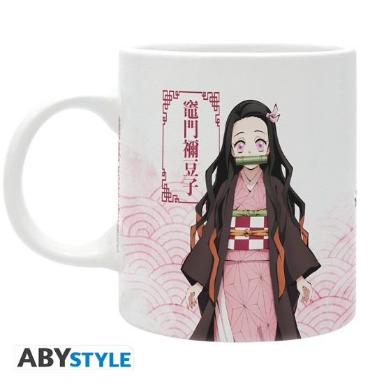 ABYstyle Demon Slayer Ceramic Mug 320ml - Tanjiro & Nezuko - Krūze