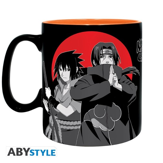 ABYstyle Naruto Shippuden Ceramic Mug 460ml - Group black & white - Krūze