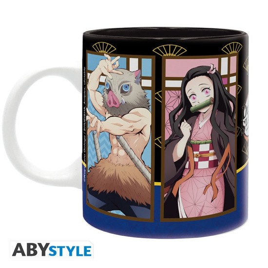 ABYstyle Demon Slayer Ceramic Mug 320ml - Entertainment District - Krūze