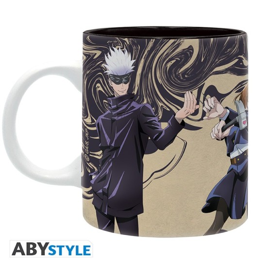 ABYstyle Jujutsu Kaisen Ceramic Mug 320ml - Quartet Tokyo Jujutsu High - Krūze