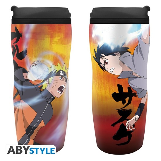 ABYstyle Naruto Shippuden Gift Set Thermos Mug / Notebook - Komplekts termokrūze / klade