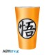 ABYstyle Dragon Ball Large Glass 400ml - Goku Super Saiyan - Glāze