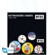 ABYstyle BT21 Pin Badge Pack (6 pcs.) - Mix - Piespraude