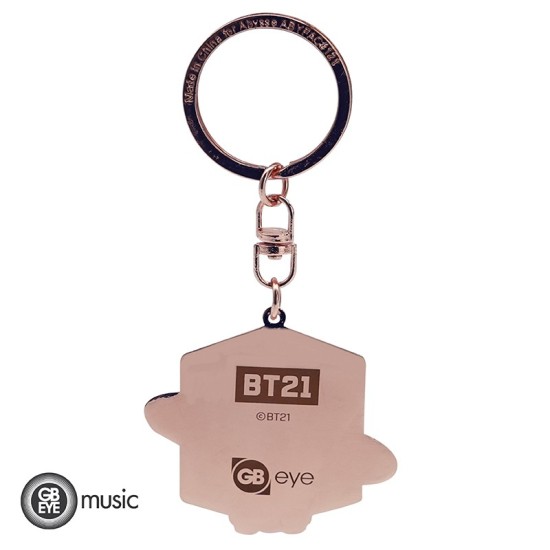 ABYstyle BT21 Keychain - Universtar - Metālisks atslēgu piekariņš