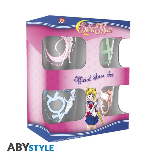 ABYstyle Sailor Moon Shot Glass 50ml (4 pcs.) - Characters - Šotu glāzes