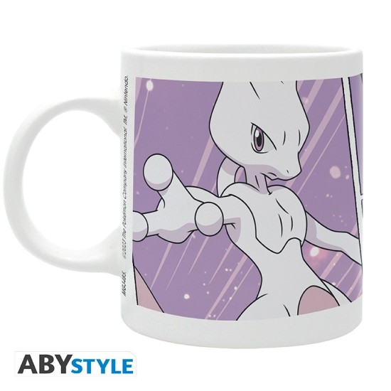 ABYstyle Pokemon Ceramic Mug 320ml - Mewtwo Comic Panels - Krūze