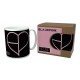 ABYstyle Blackpink Ceramic Mug 320ml - Heart Icon - Krūze