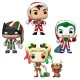 Funko POP! DC Comics Holiday Exclusive Figures 9cm (4 pcs.) - Super Heroes - Komplekts vinila figūriņas