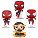 Funko POP! Marvel Spiderman No Way Home Exclusive Figures 9cm (4 pcs.) - Spiderman - Komplekts vinila figūriņas