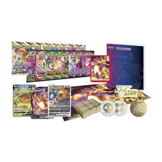 Pokemon Super Card Game TCG Trading Cards - Sword & Shield Charizard Ultra Premium Collection EN - Kāršu spēle