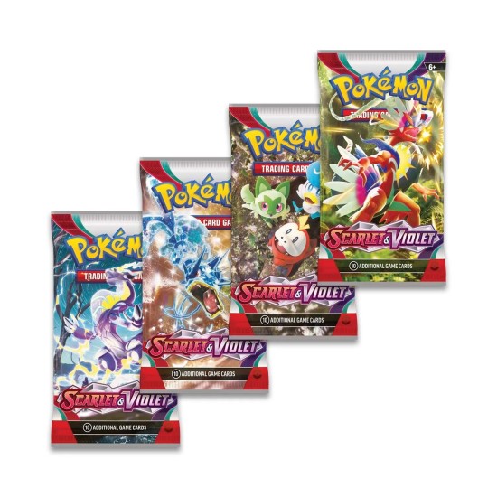 Pokemon Super Card Game TCG Trading Cards - Scarlet & Violet assorted EN - Kāršu spēle