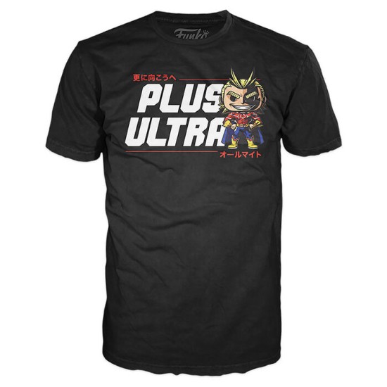 Funko POP! My Hero Academia T-Shirt (S-size) / Figure 9cm Set - All Might Exclusive - Komplekts T-krekls / figūriņa