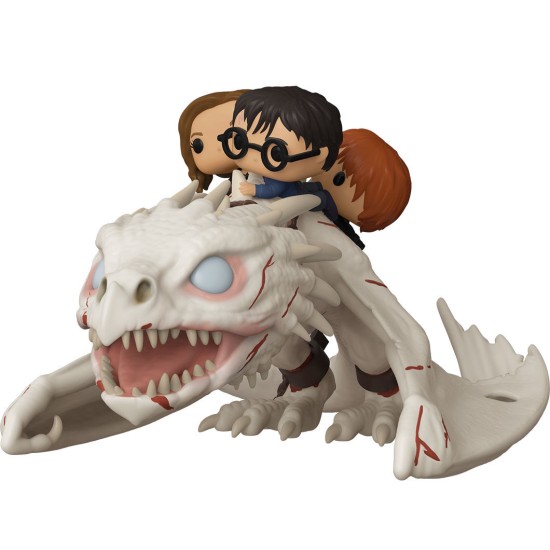 Funko POP! Harry Potter Figure 15cm - Gringotts Dragon with Harry, Ron and Hermione (93) - Vinila figūriņa