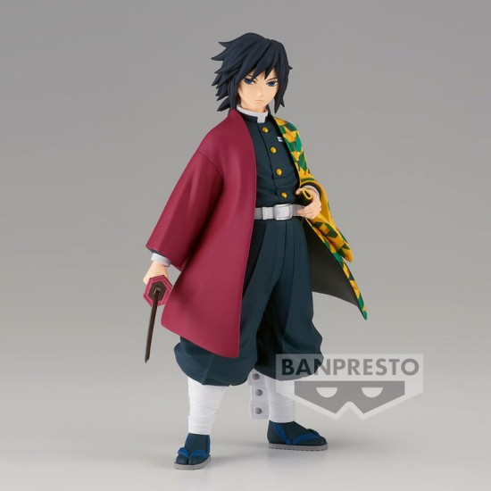 Banpresto Demon Slayer Kimetsu no Yaiba Figure 17cm - Giyu Tomioka - Plastmasas figūriņa