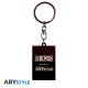 ABYstyle One Piece Keychain - Wanted Luffy - Metālisks atslēgu piekariņš