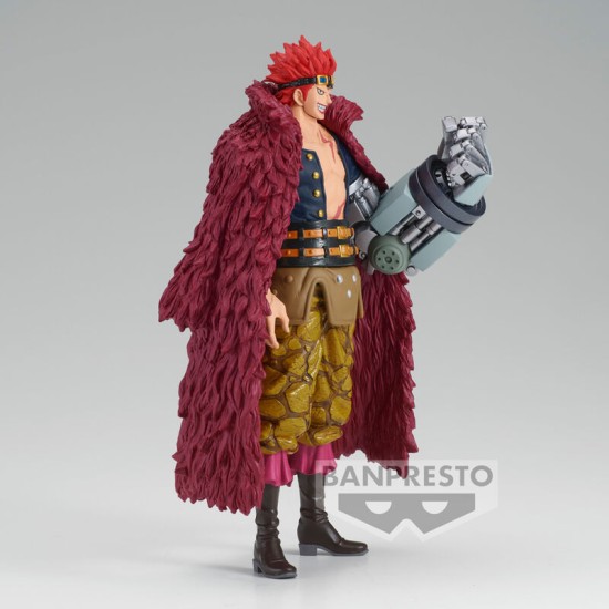 Banpresto One Piece DXF The Grandline Figure 17cm - Eustass Kid - Plastmasas figūriņa