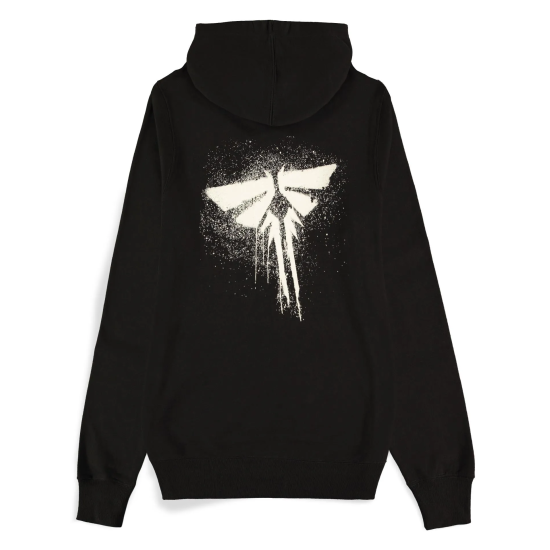 Difuzed The Last of Us Fire Fly Core Zipper Hoodie - L izmērs - Vīriešu hūdijs ar ravējslēdzēju un kapuci