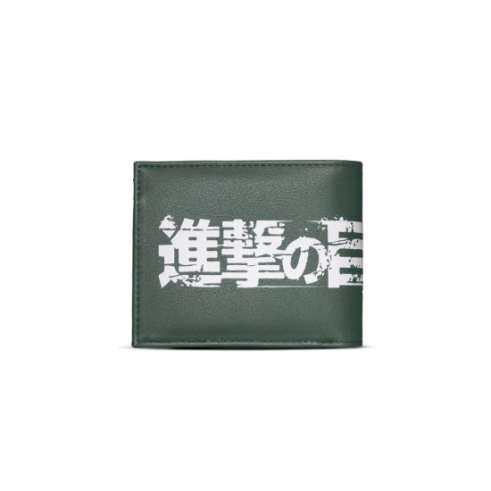 Difuzed Attack on Titan Bi-fold Wallet - Naudas maks