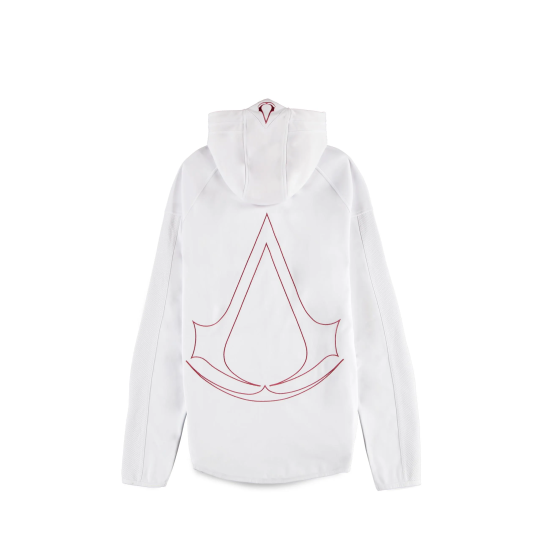 Difuzed Assassin's Creed Zipper Tech Hoodie - M izmērs - Vīriešu hūdijs ar ravējslēdzēju un kapuci