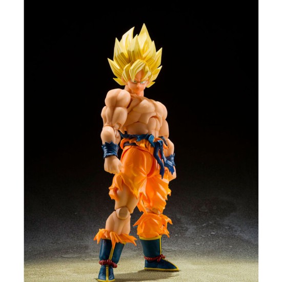 Tamashii Dragon Ball S.H. Figuarts Figure 14cm - Super Saiyan Son Goku - Plastmasas figūriņa