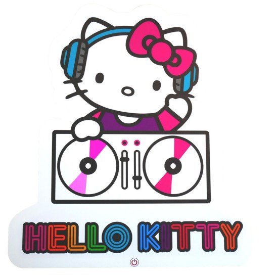 Teknofun Hello Kitty Decorative Mural Neon LED Light 30 cm - Dekoratīva neona LED lampa