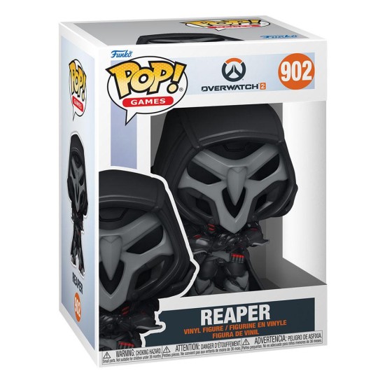 Funko POP! Overwatch 2 Figure 9cm - Reaper (902) - Vinila figūriņa