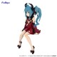 Furyu Hatsune Miku Noodle Stopper Ver. Red Color Figure 16cm - Hatsune Miku Villain - Plastmasas figūriņa