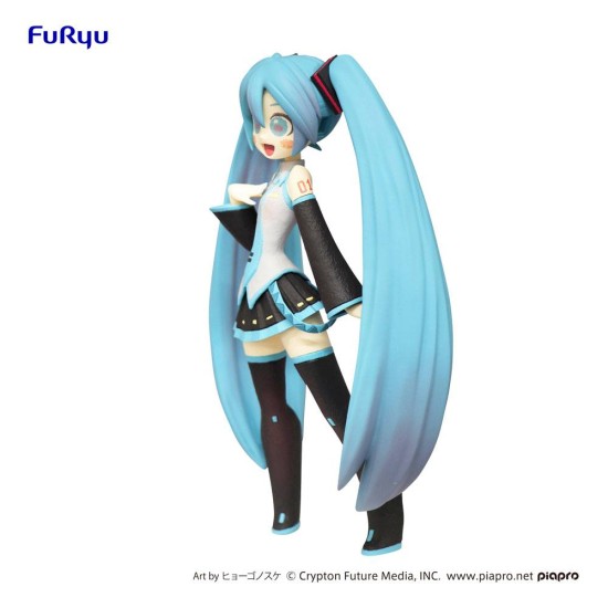 Furyu Hatsune Miku CartoonY Figure 16cm - Hatsune Miku - Plastmasas figūriņa