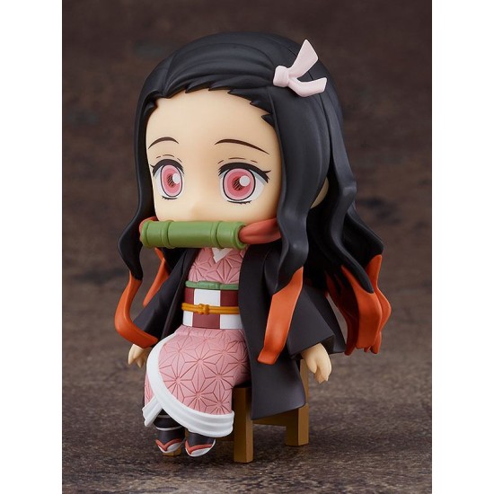 Good Smile Company Demon Slayer Nendoroid Swacchao Figure 9cm - Nezuko Kamado - Plastmasas figūriņa