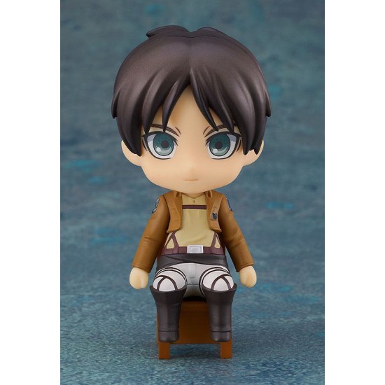 Good Smile Company Attack on Titan Nendoroid Action Figure 10cm - Eren Yeager - Plastmasas figūriņa