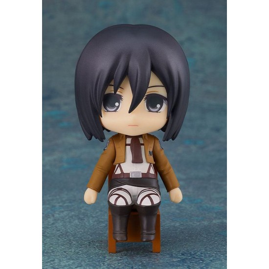 Good Smile Company Attack on Titan Nendoroid Action Figure 10cm - Mikasa Ackerman - Plastmasas figūriņa