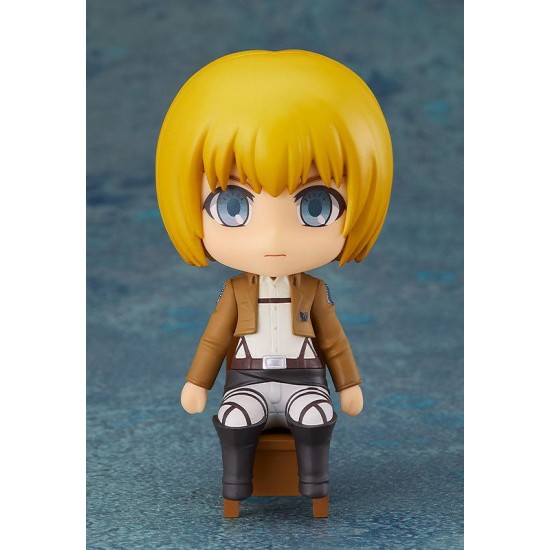 Good Smile Company Attack on Titan Nendoroid Swacchao Figure 10cm - Armin Arlert - Plastmasas figūriņa