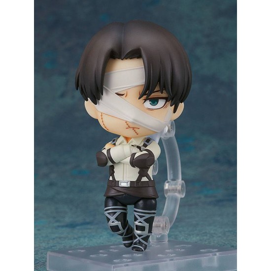 Good Smile Company Attack on Titan Nendoroid Action Figure 10cm - Levi Ackermani - Plastmasas figūriņa