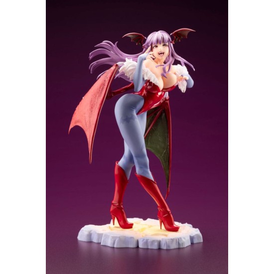 Kotobukiya Darkstalkers Bishoujo 1/7 Figure 23cm - Morrigan Limited Edition - Plastmasas figūriņa