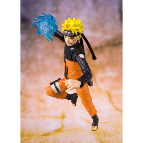 Tamashii Nations Naruto Shippuden Best Selection S.H. Figuarts Figure 14cm - Naruto Uzumaki - Plastmasas figūriņa
